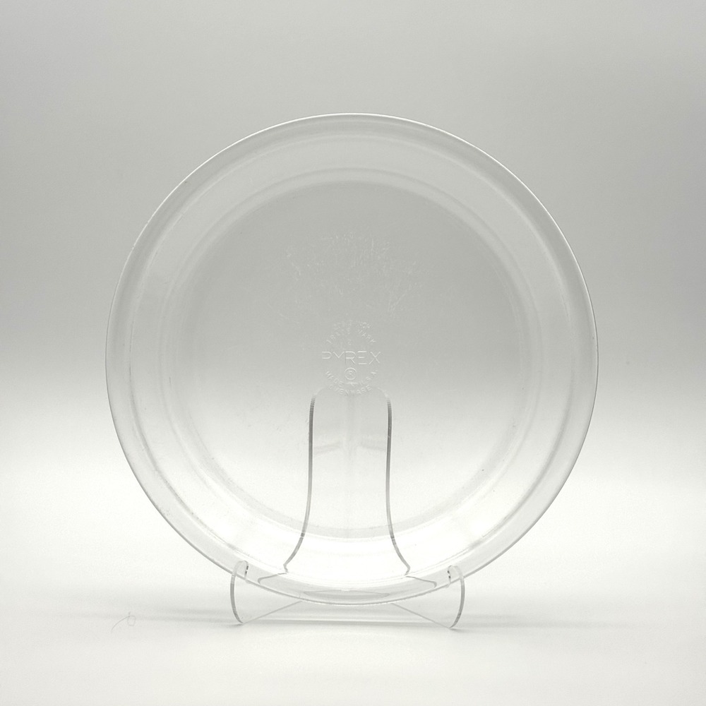 Pyrex 209 Pie Plate 9 Inch Clear Glass Round Baking Dish‎ Vintage 1950s